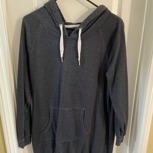 Long Grey Hoodie